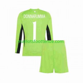 Maillot/Tenue Italie Donnarumma 1 Gardien Enfant Domicile 2023 Manche Longue